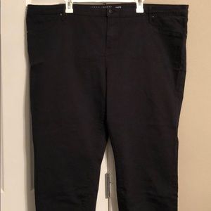 Black jeggings